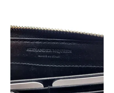 Alexander Mcqueen Leather Wallet In Multi
