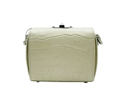 Alexander Mcqueen Leather Crossbody In White