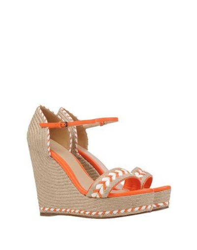 Shop Gucci Espadrilles In Orange