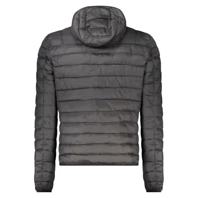 Cavalli Class Black Polyester Men Jacket In Gray