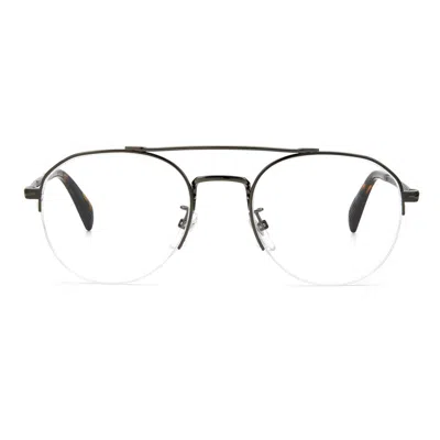 David Beckham Bicolor Metal Frames In Black