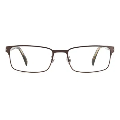 David Beckham Brown Metal Frames In Brown
