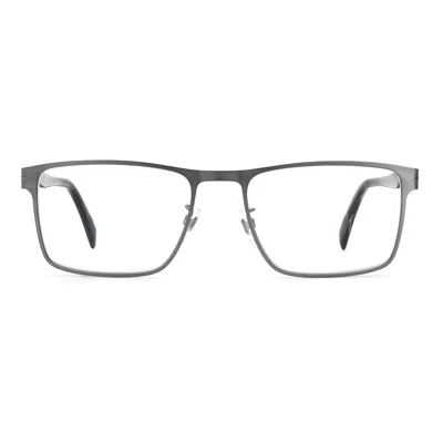 David Beckham Gray Metal Frames In Gray