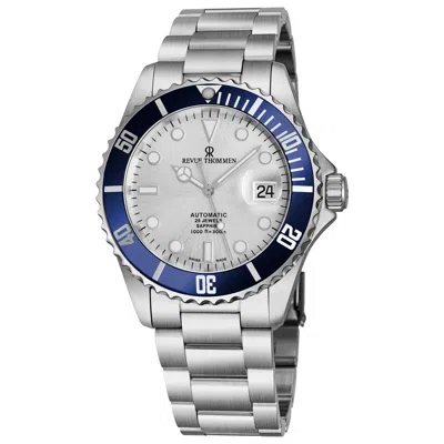 Revue Thommen Diver Men's Watch In Silver