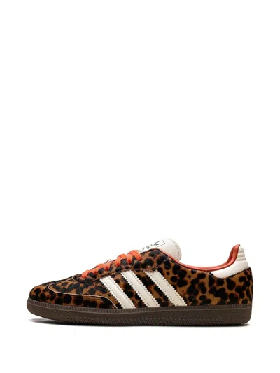 Adidas Originals Brown Samba Og Sneakers In Brown