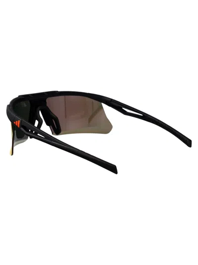 Adidas Originals Adidas Sunglasses Sp0119 02 L In Black