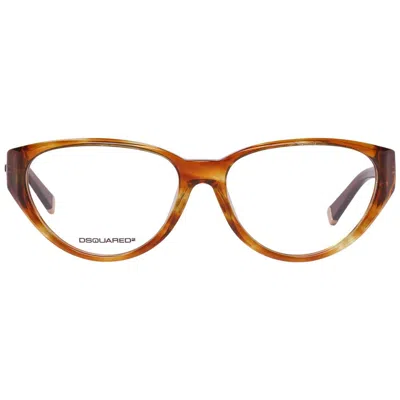Dsquared2 Dsquared² Brown Plastic Glasses Women's (frames) In Brown