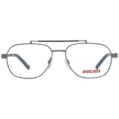 Ducati Gray Metal Glasses Men's (frames) In Brown