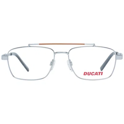 Ducati Gray Metal Glasses Men's (frames) In Brown