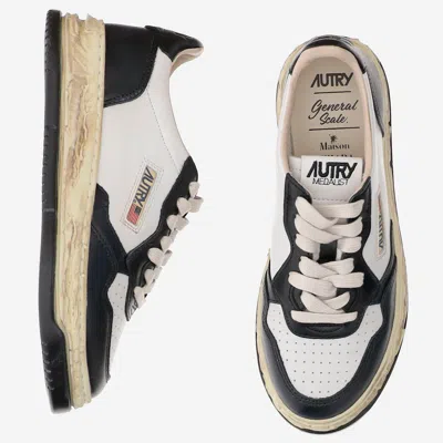 Autry Two-tone Leather Mihara Yasuhiro Sneakers In Multi