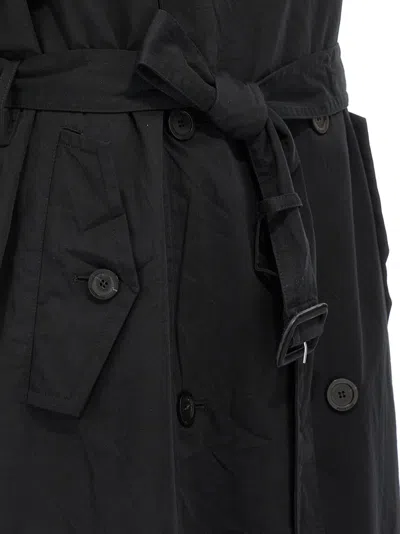 Balenciaga Stole Trench Coat Coats And Trench Coats Black