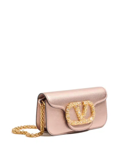 Valentino Locò Small Leather Shoulder Bag
