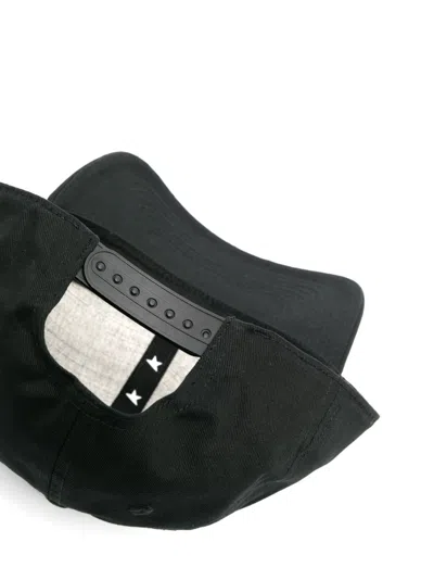 Golden Goose Black Baseball Cap With Star Women