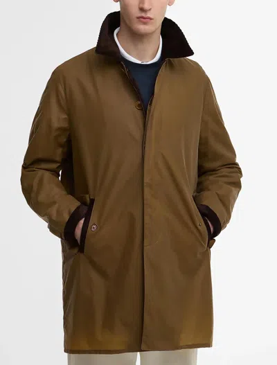 Baracuta X Barbour Tyne Waxed Coat Clothing In Brown
