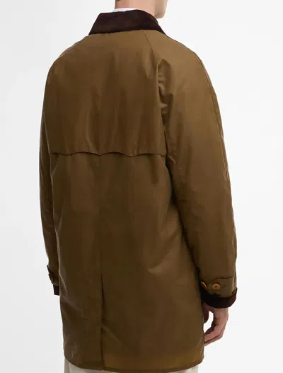 Baracuta X Barbour Tyne Waxed Coat Clothing In Brown