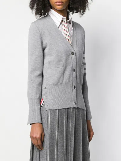 Thom Browne Wool Cardigan In Multi