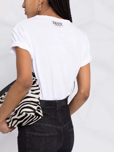 Khaite The Emmylou Cotton T-shirt In White