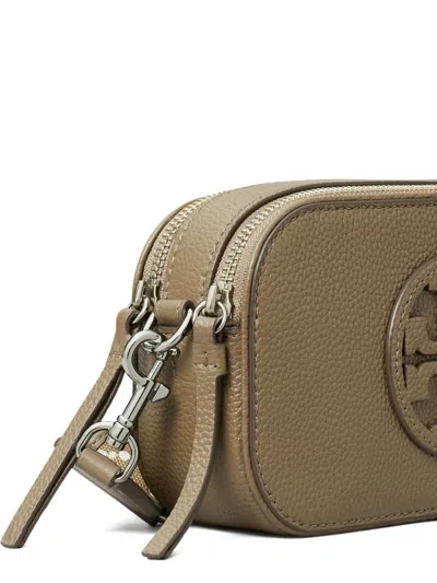 Tory Burch Wild Mushroom Miller Mini Crossbody Bag In Brown