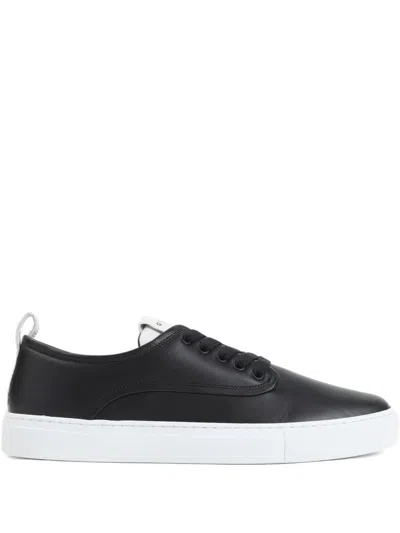 Givenchy Stylish Sneakers With Contrast Sole And Pull Tab In Black