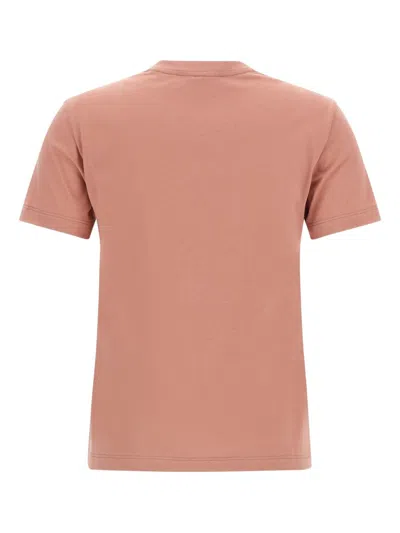 Fendi Closed Striped T-shirt In Pink
