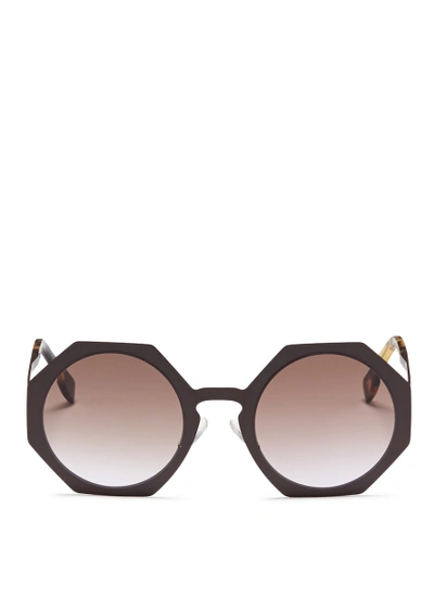 Fendi octagon hot sale sunglasses