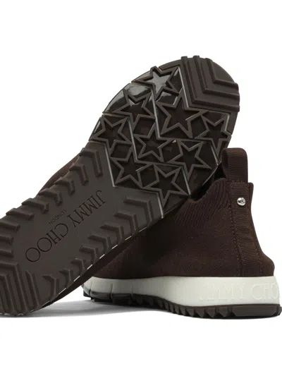 Jimmy Choo "veles" Sneakers In Brown