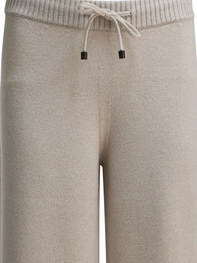 Drumohr Drawstring-fastening Trousers In Sand