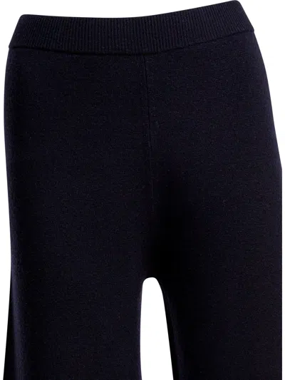 Max Mara Wool And Cashmere Pants In Black