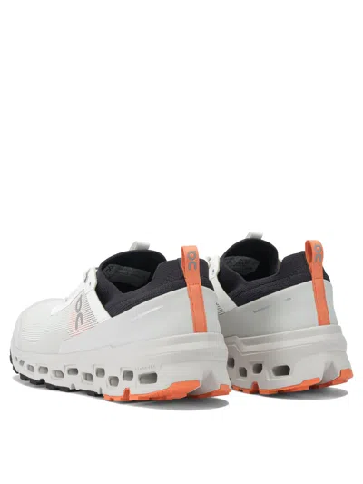 On Running Wolf White Fabric Sneakers In Multi