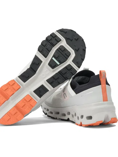 On Running Wolf White Fabric Sneakers In Multi