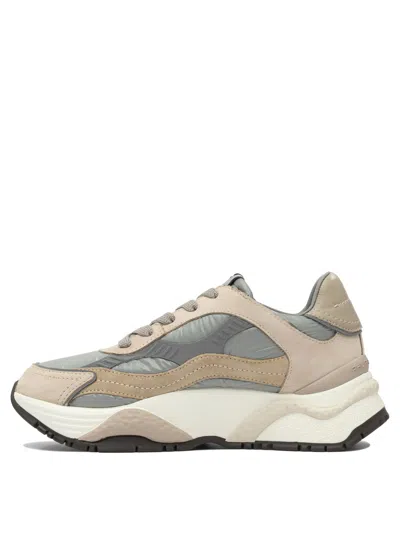 Philippe Model Odeon Lace-up Casual Sneakers In Sand