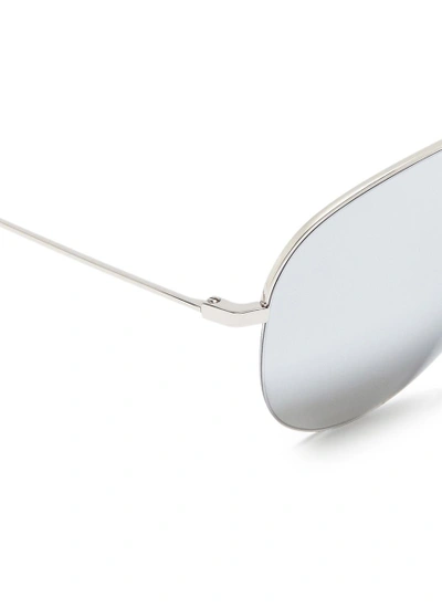 Shop Victoria Beckham 'classic Victoria' Mirror Aviator Sunglasses