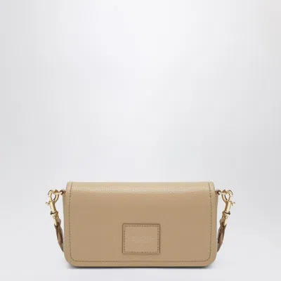 Marc Jacobs Mini Pebbled Leather Crossbody Bag In Brown