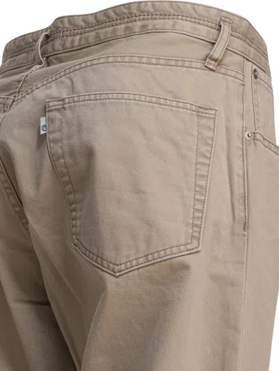 Nonnative Five-pocket Cotton Trousers In Sand