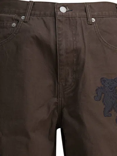 Thisisneverthat X Grateful Dead Trousers Brown In Brown