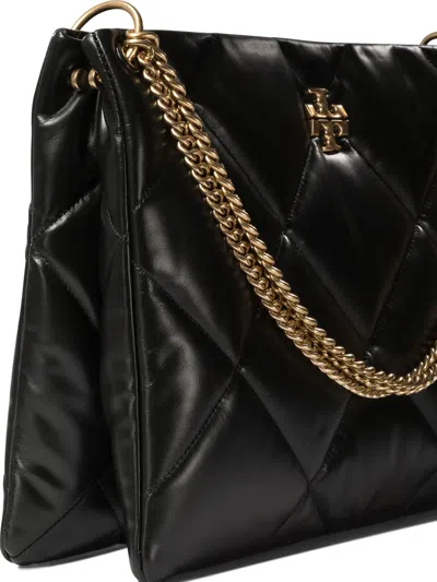 Tory Burch Kira Diamond Quilt Satchel In Black