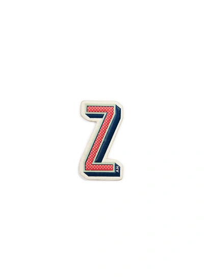 Shop Anya Hindmarch X Chaos Fashion 'z' Alphabet Leather Sticker