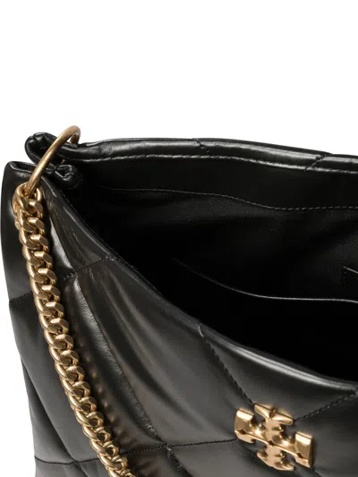 Tory Burch Kira Diamond Quilt Satchel In Black