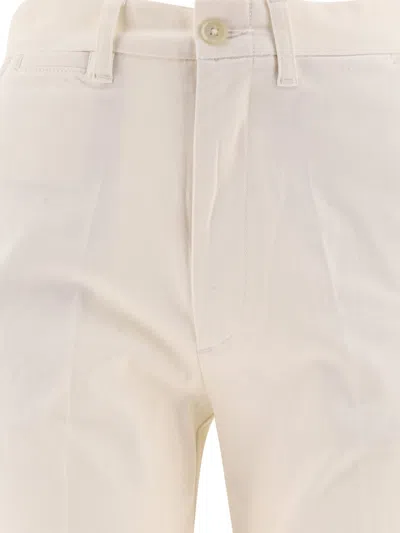 Polo Ralph Lauren Flared Chino Pants In White