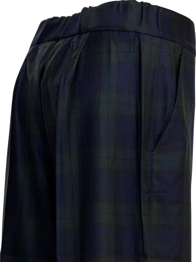 Sa Su Phi Blue Wool Trousers In Blue