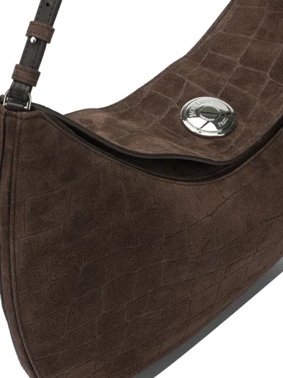 Jacquemus "le Sac Ovalo" Shoulder Bag In Brown