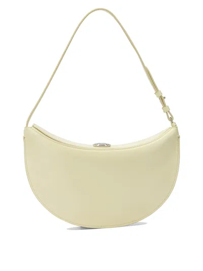 Jacquemus "le Petit Ovalo" Shoulder Bag In Yellow