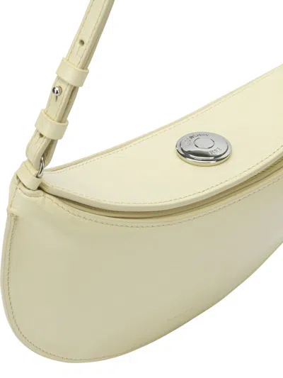 Jacquemus "le Petit Ovalo" Shoulder Bag In Yellow