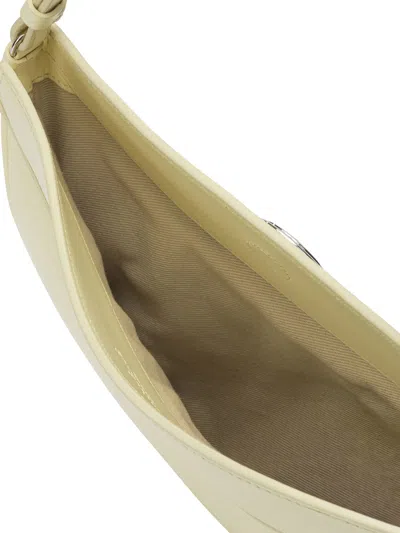 Jacquemus "le Petit Ovalo" Shoulder Bag In Yellow