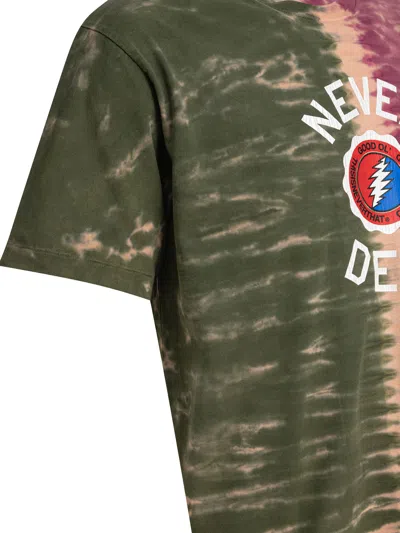 Thisisneverthat Green Cotton X Grateful Dead T-shirt In Multi