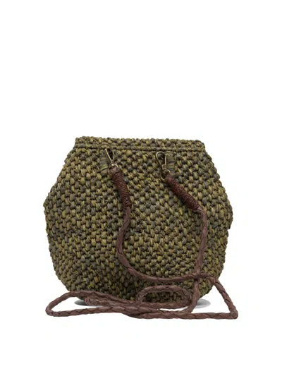Ibeliv Flap Shoulder Bag In Green