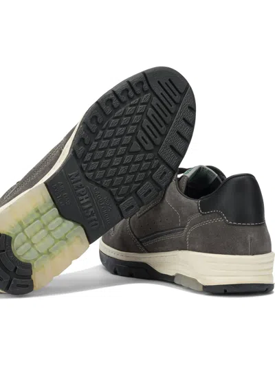 Mephisto Marius Suede Sneaker In Gray