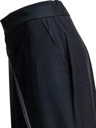 Sa Su Phi Blue Wool Trousers In Black