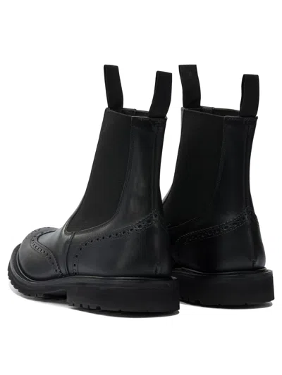 Tricker's Stivaletto Chelsea Boots In Black