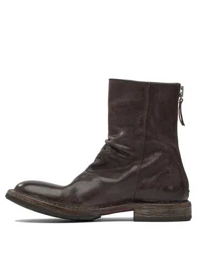 Moma Ankle Boots In Brown